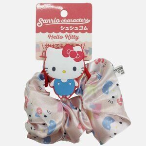 Sanrio "Hello Kitty" Character Scrunchie -Hair Scrunchie & Mascot TIe-New! Japan
